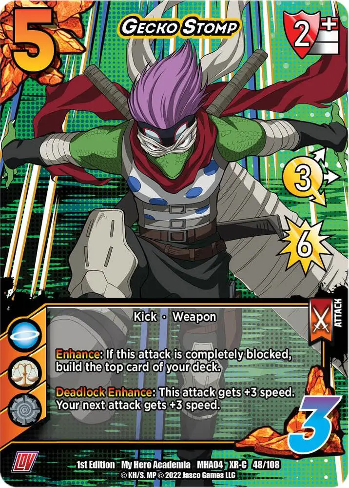 Gecko Stomp (XR) card front