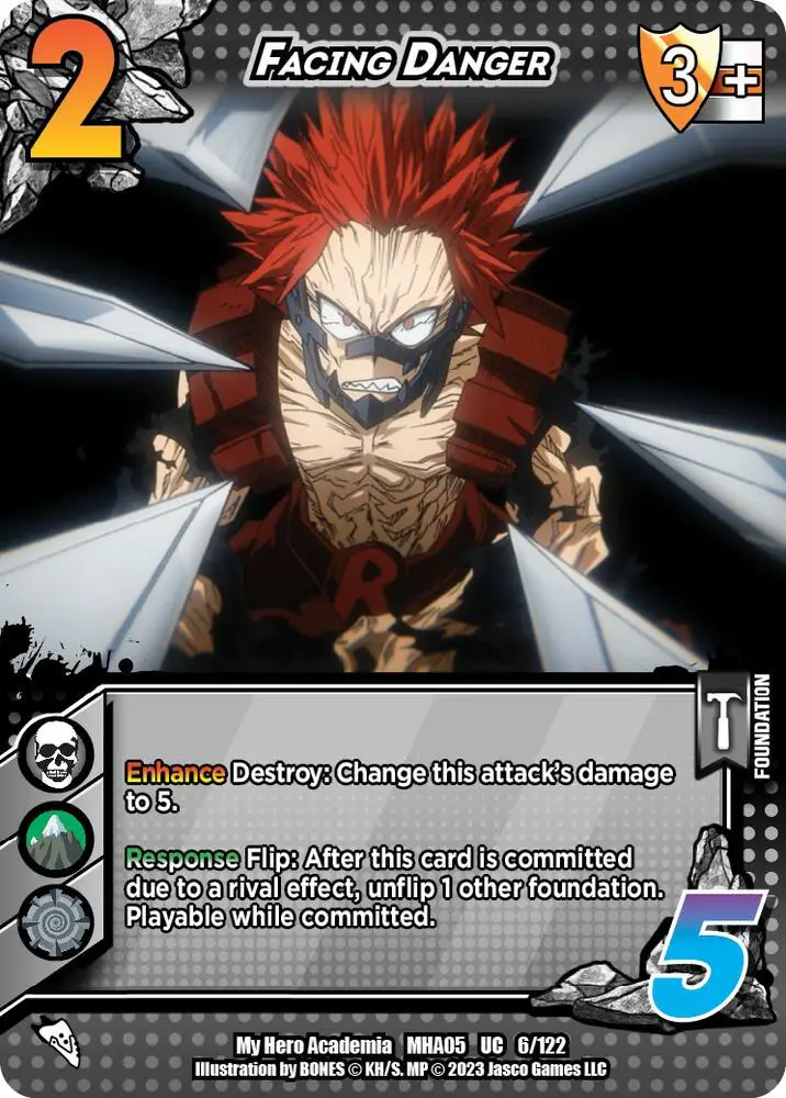 Facing Danger card front