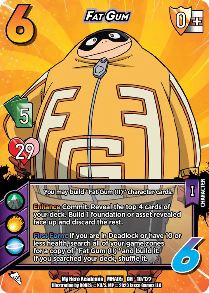 Fat Gum card front