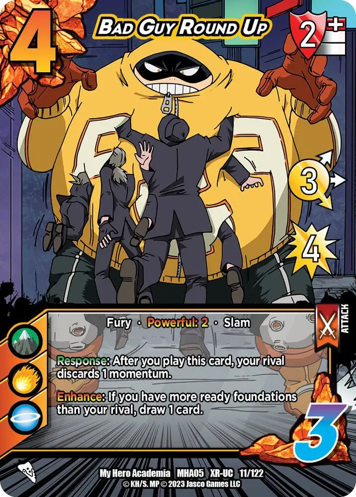 Bad Guy Round Up (XR) card front
