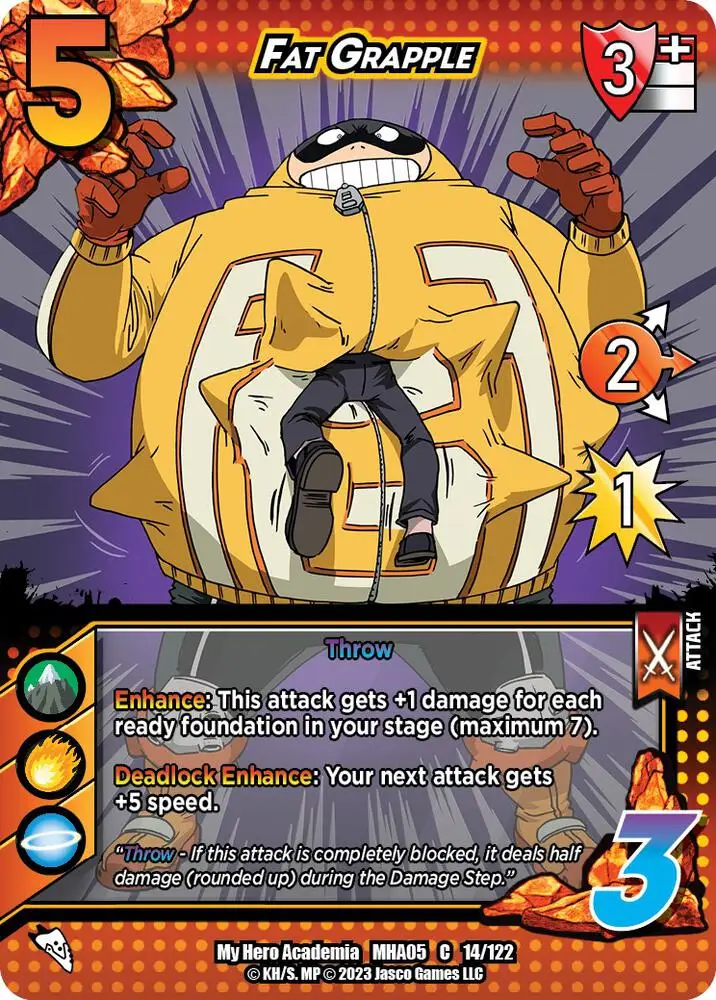 Fat Grapple card front