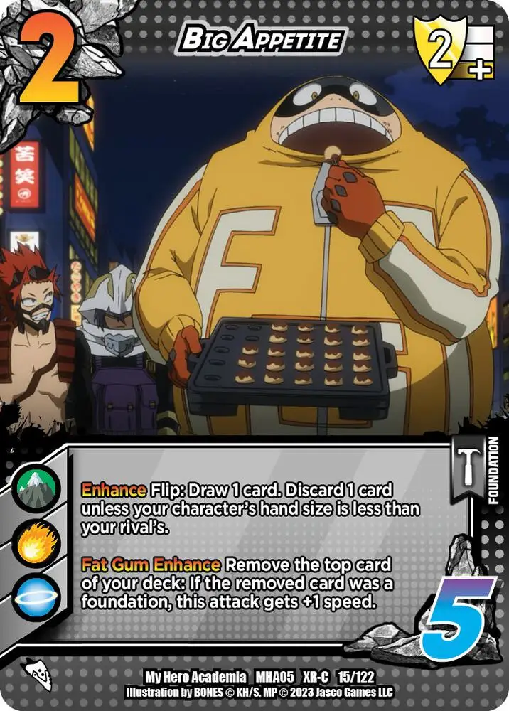 Big Appetite (XR) card front