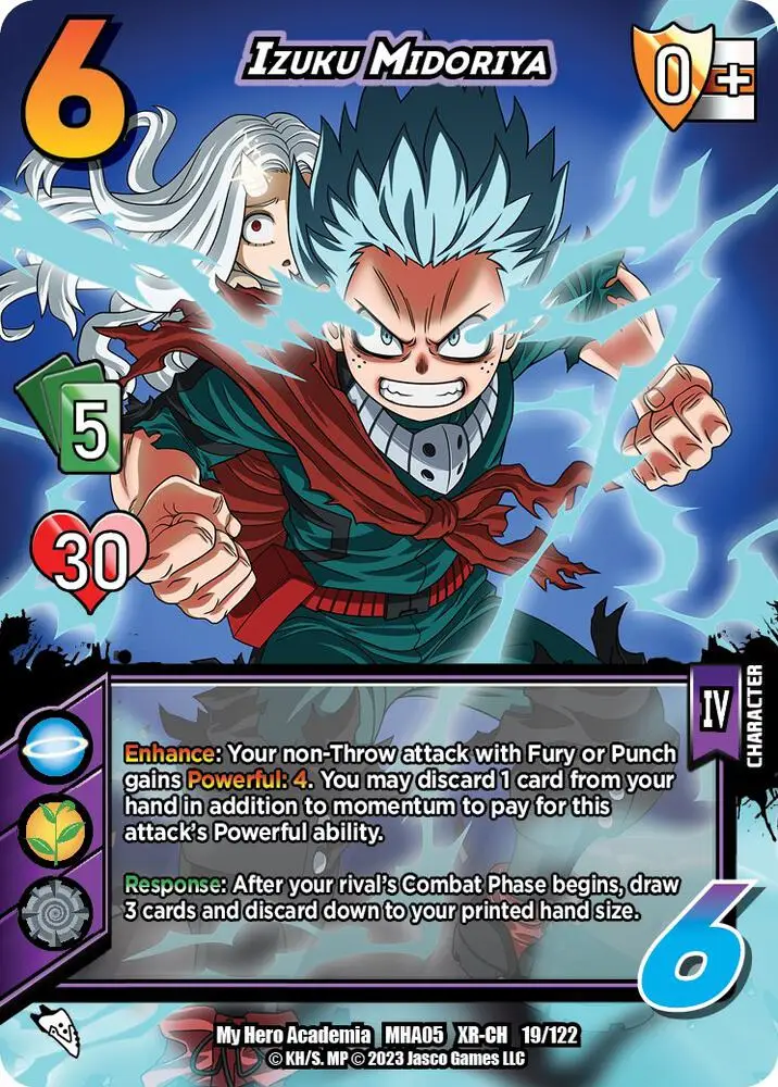 Izuku Midoriya (XR-CH) card front