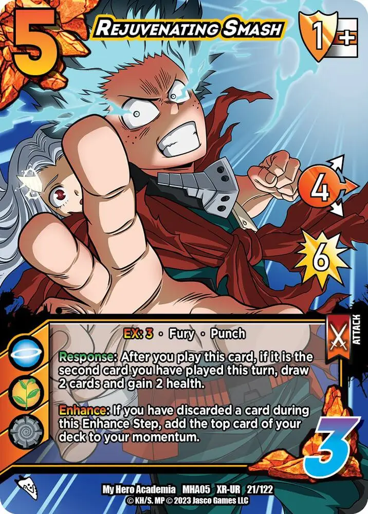 Rejuvenating Smash (XR) card front