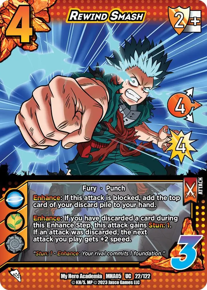Rewind Smash card front