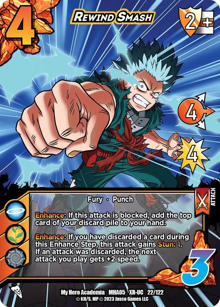 Rewind Smash (XR) card front