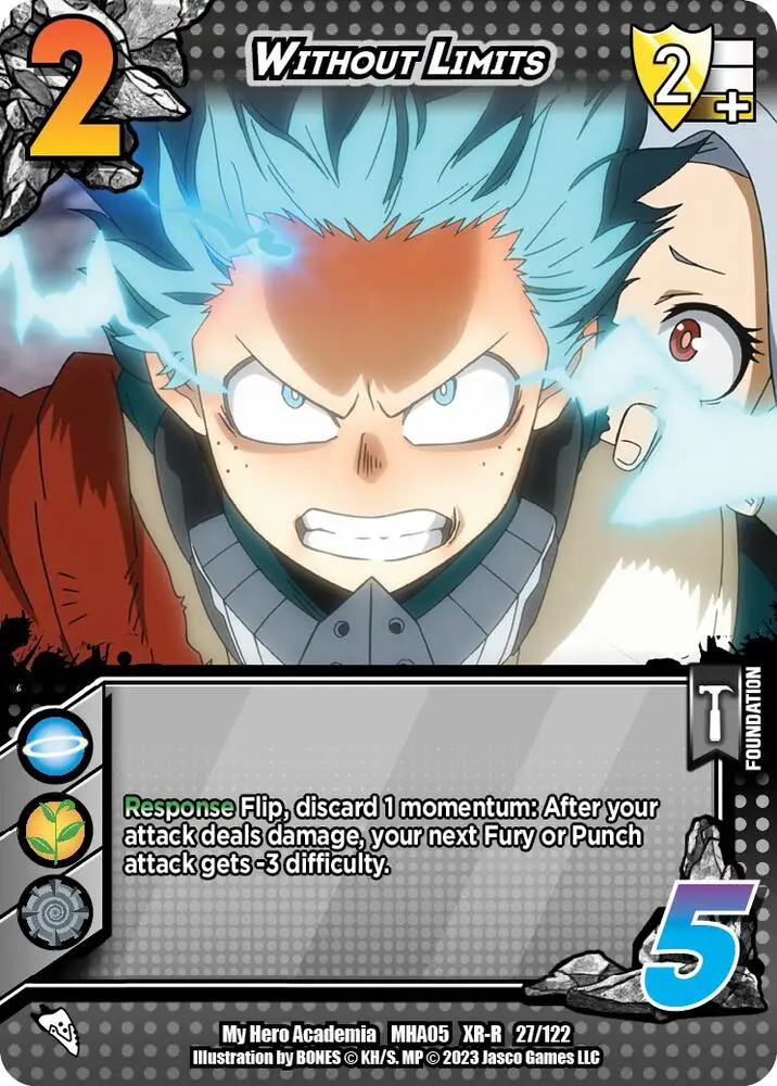 Without Limits (XR) card front