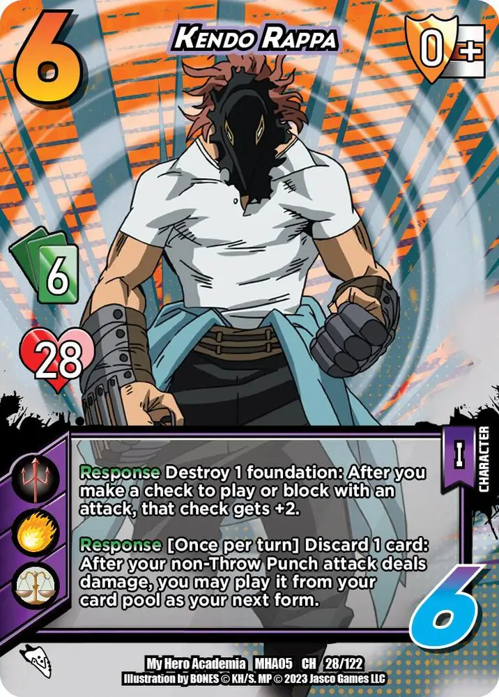 Kendo Rappa card front