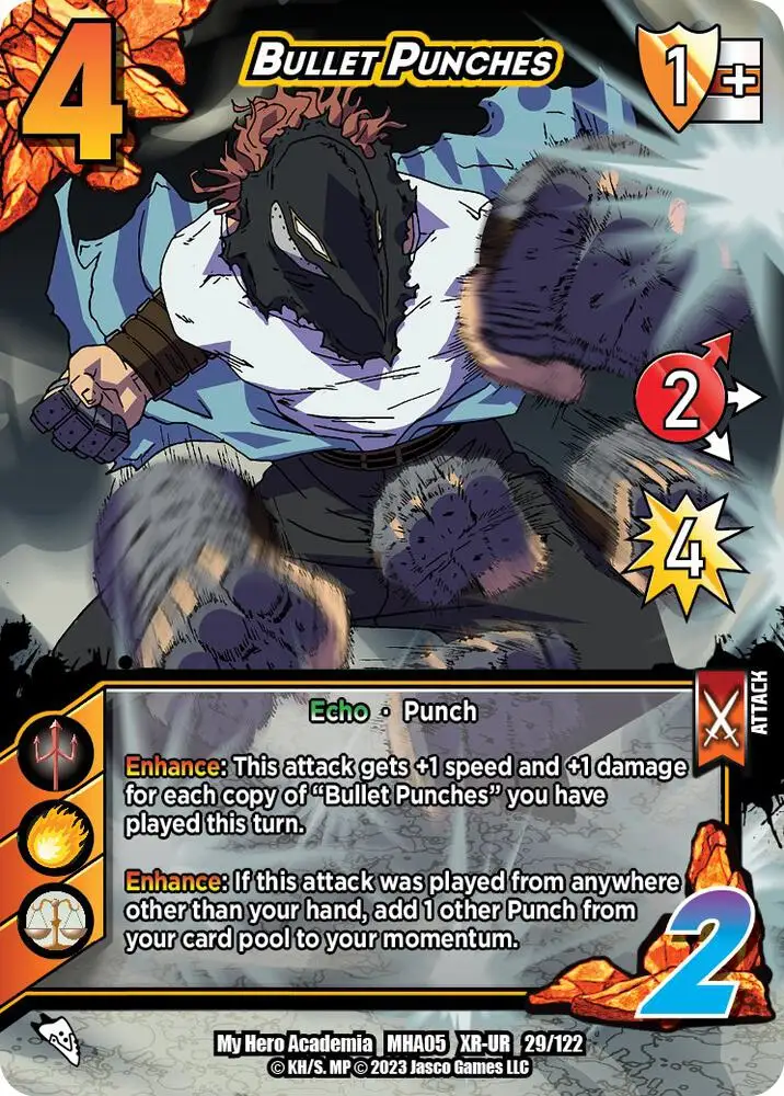 Bullet Punches (XR) card front