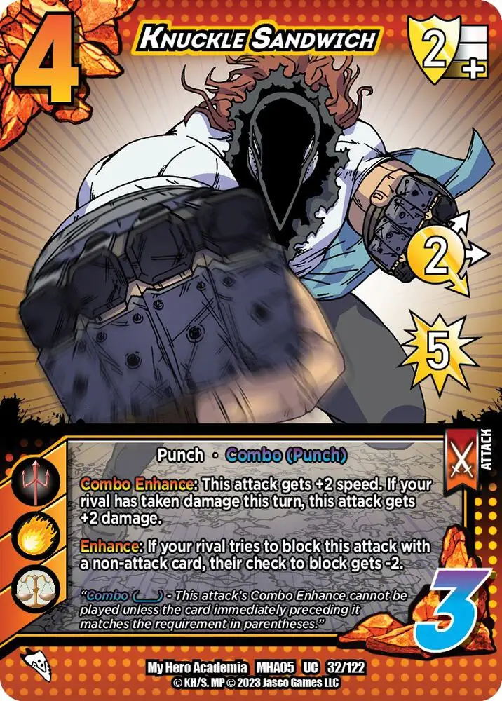 Knuckle Sandwich card front