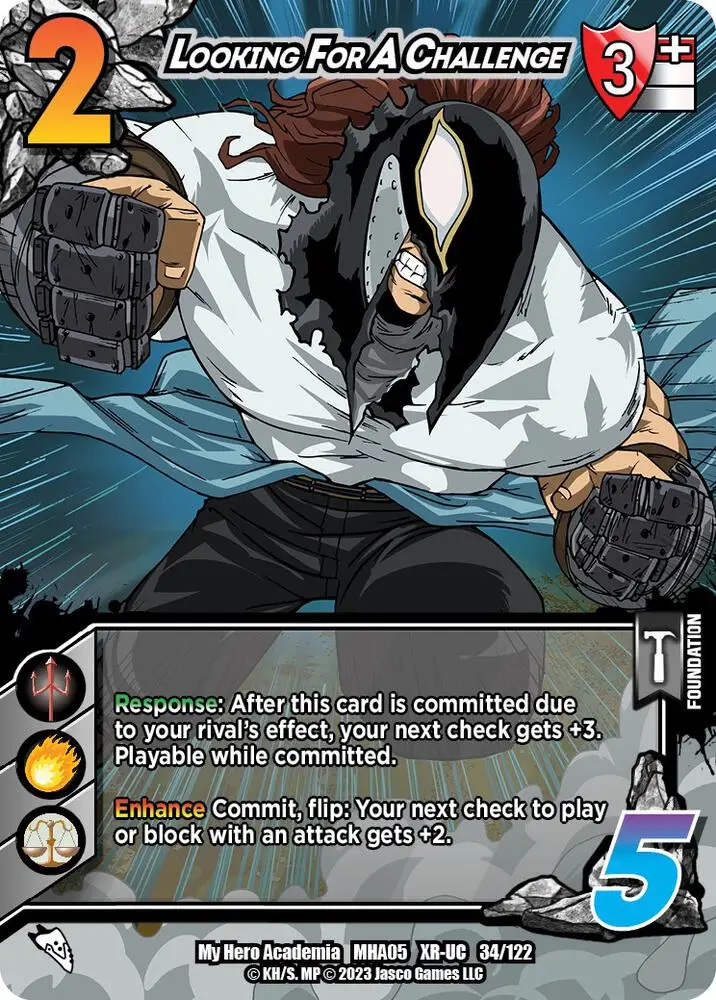 Looking For A Challenge (XR) card front