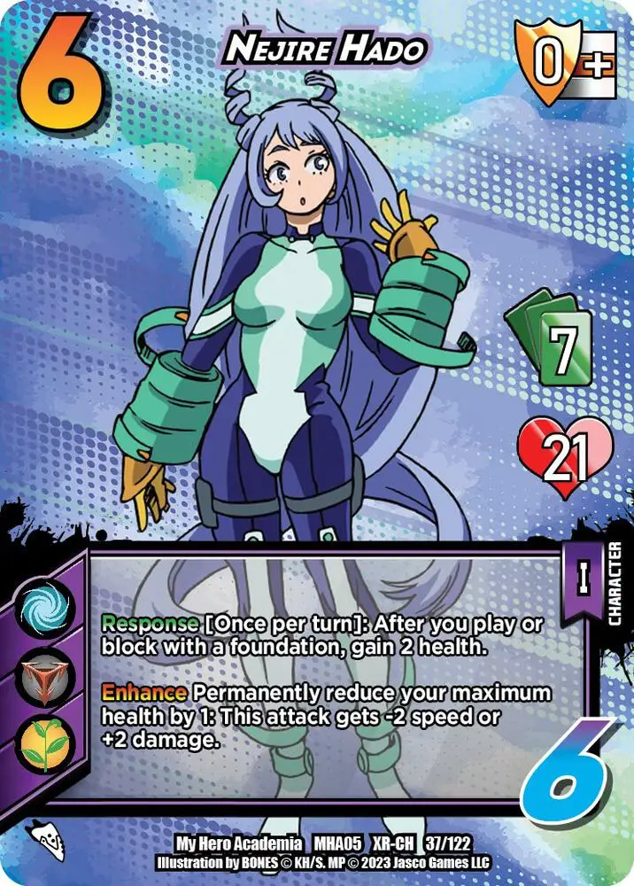 Nejire Hado (XR-CH) card front