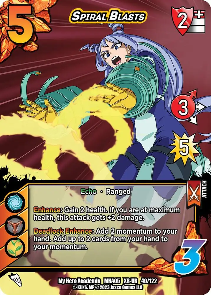 Spiral Blasts (XR) card front