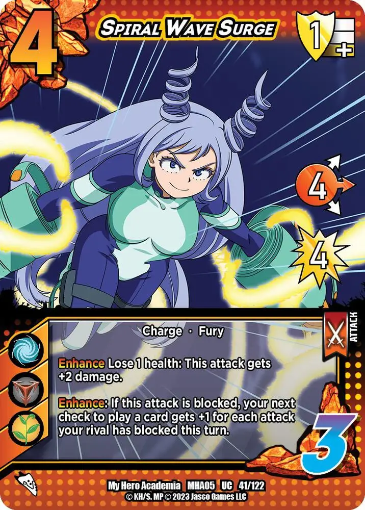 Spiral Wave Surge card front