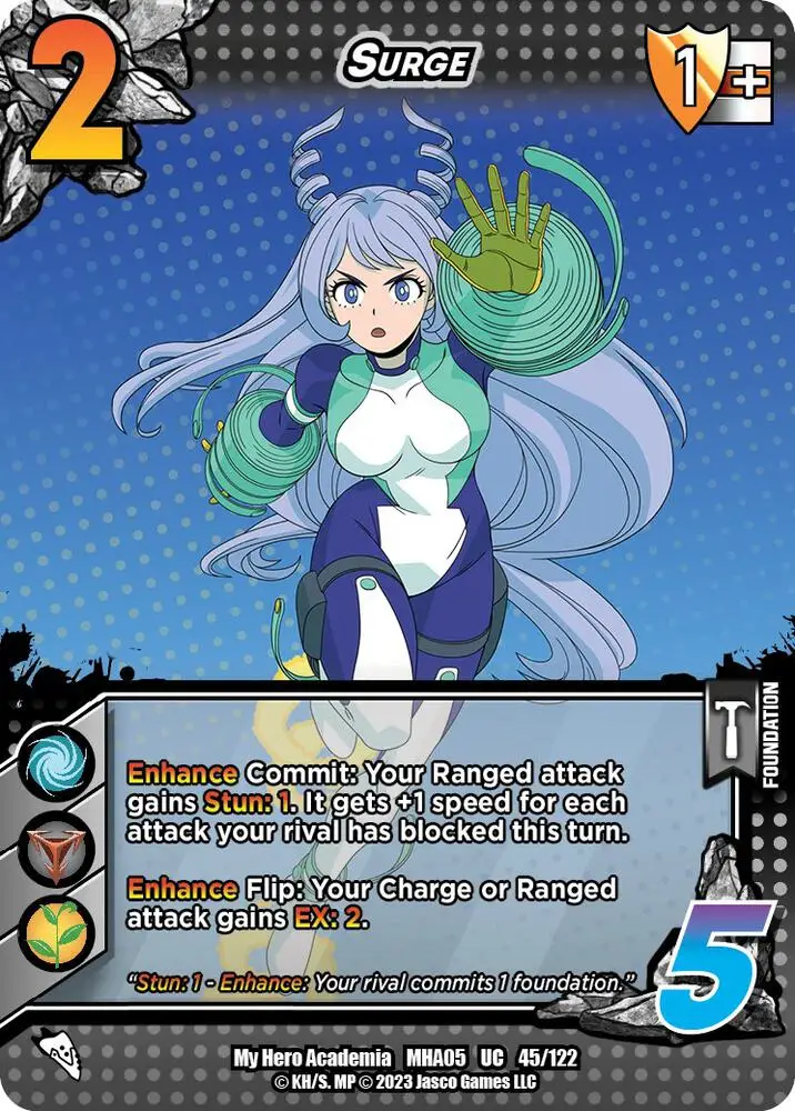Surge card front