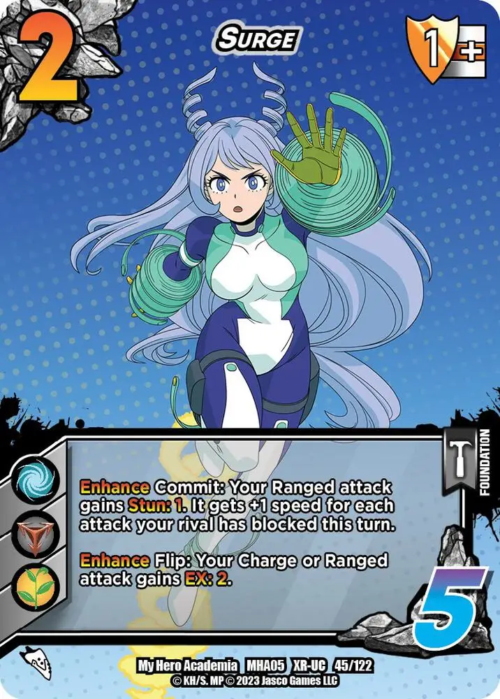 Surge (XR) card front