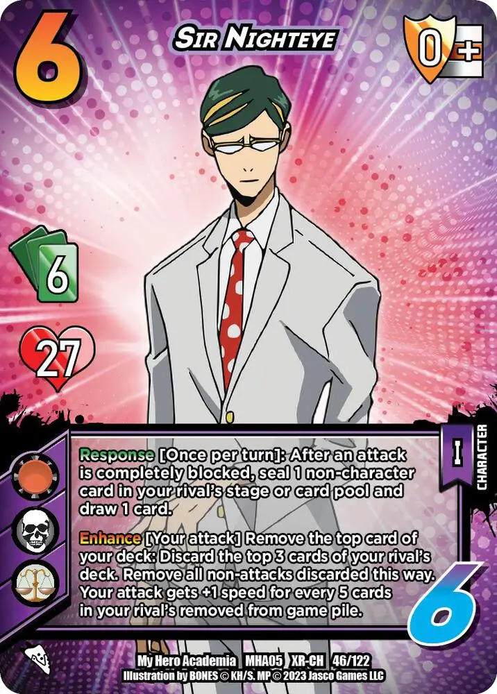 Sir Nighteye (XR-CH) card front