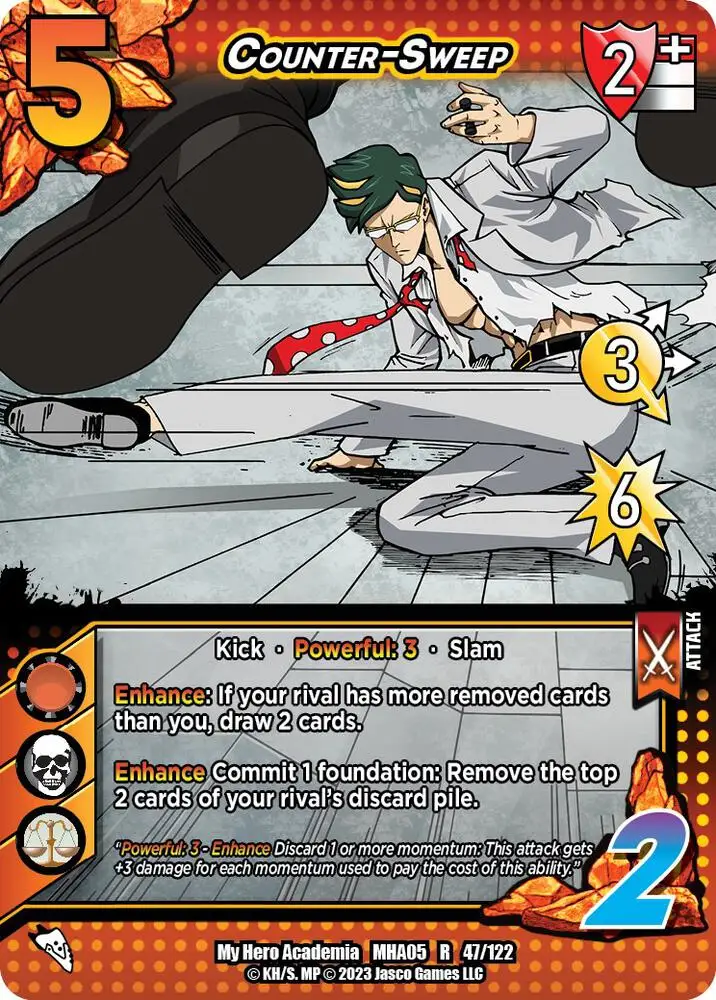 Counter-Sweep card front