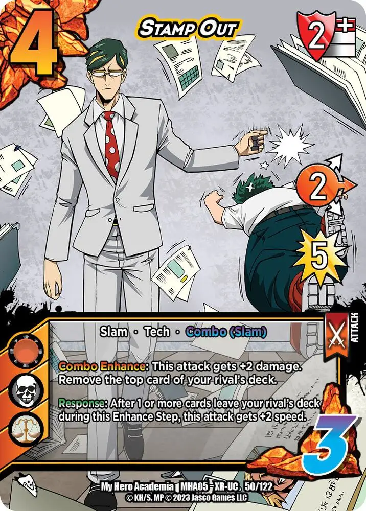 Stamp Out (XR) card front