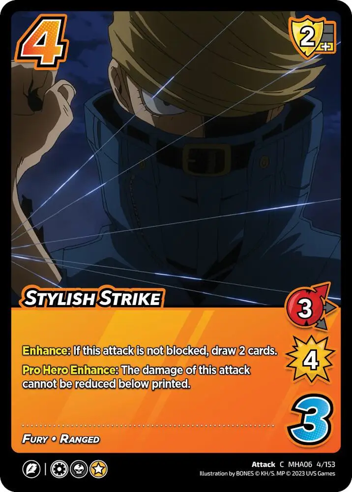 Stylish Strike card front