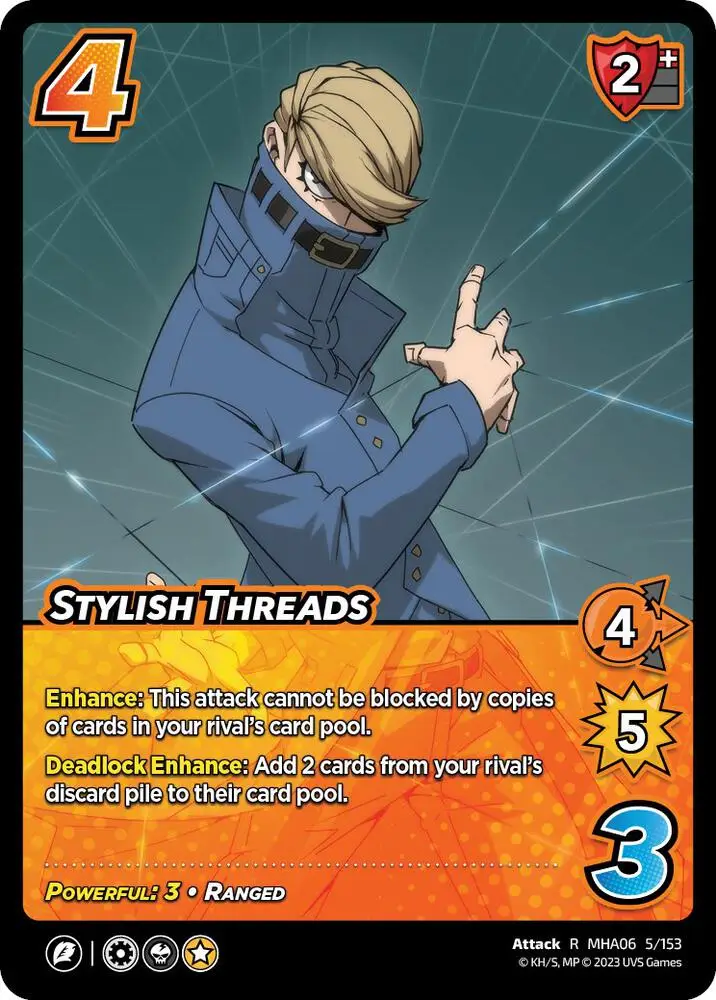 Stylish Threads card front