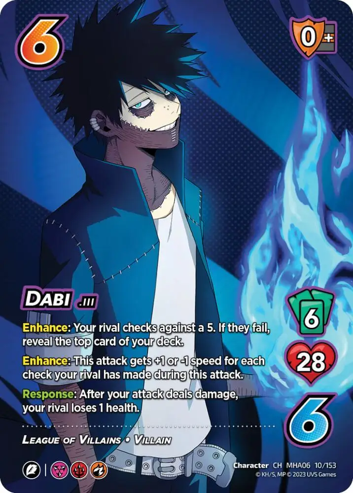 Dabi card front