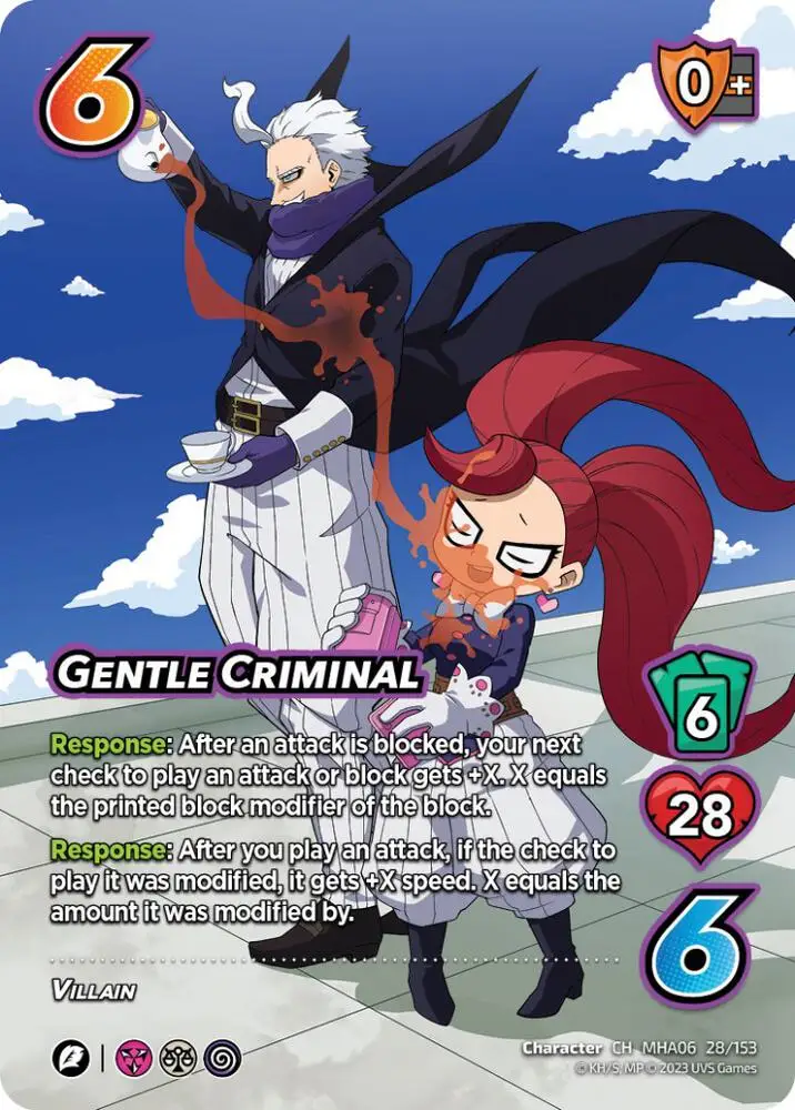 Gentle Criminal card front