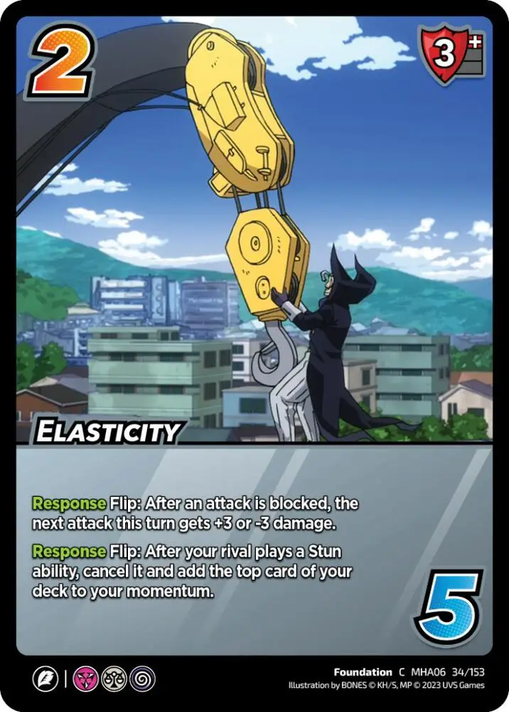 Elasticity card front