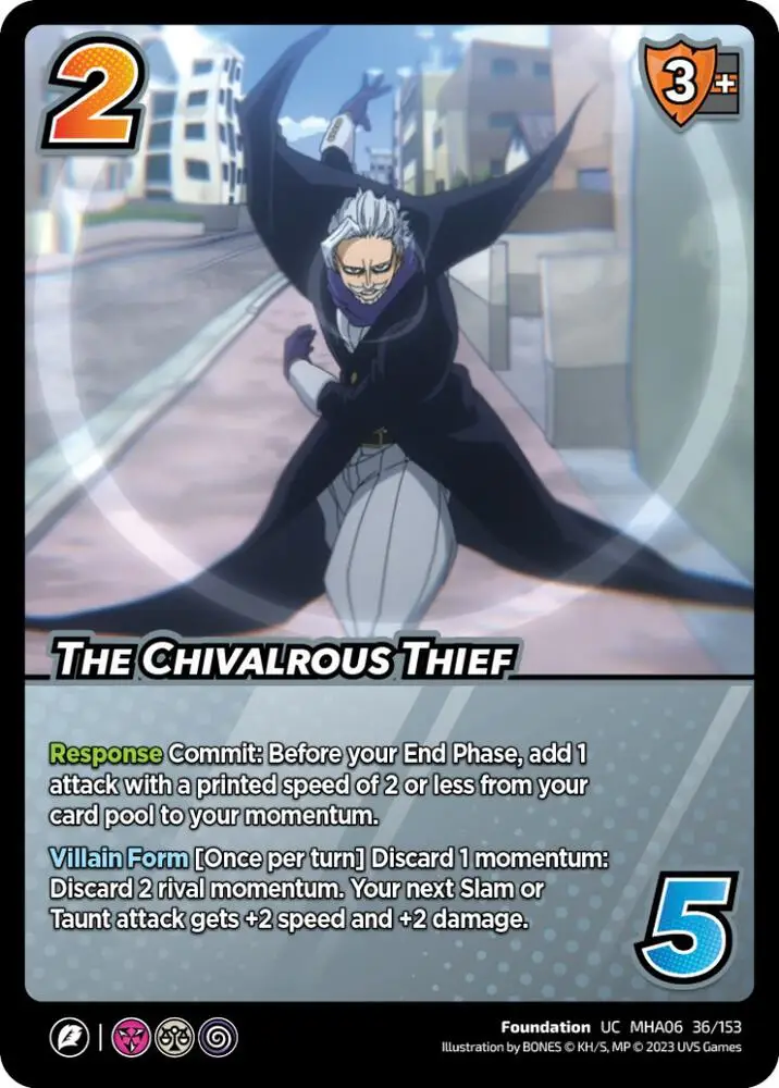 The Chivalrous Thief card front