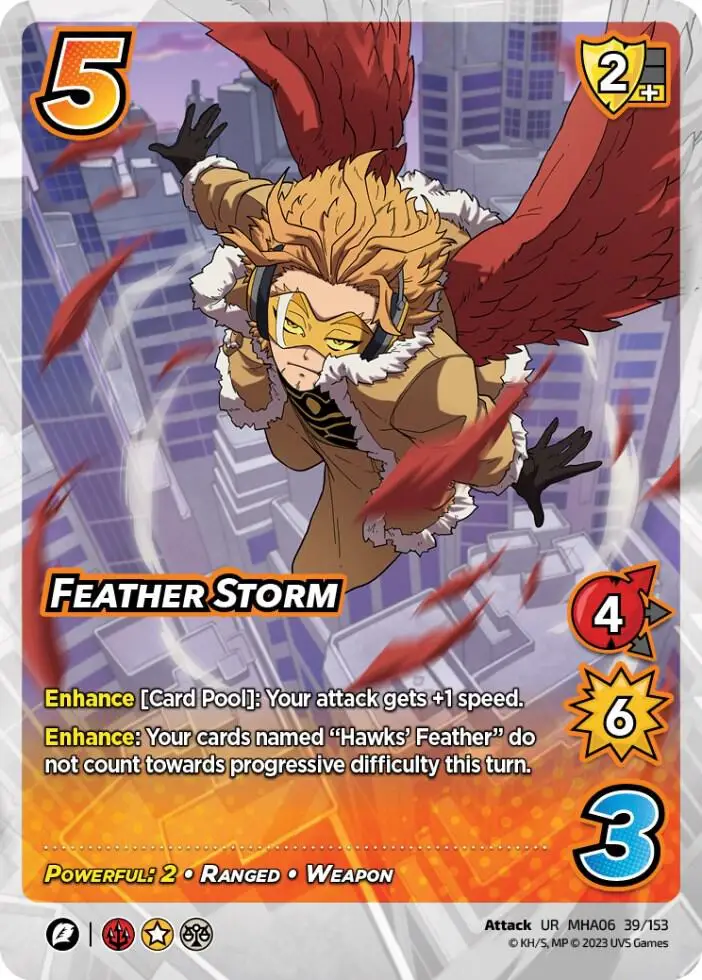 Feather Storm card front