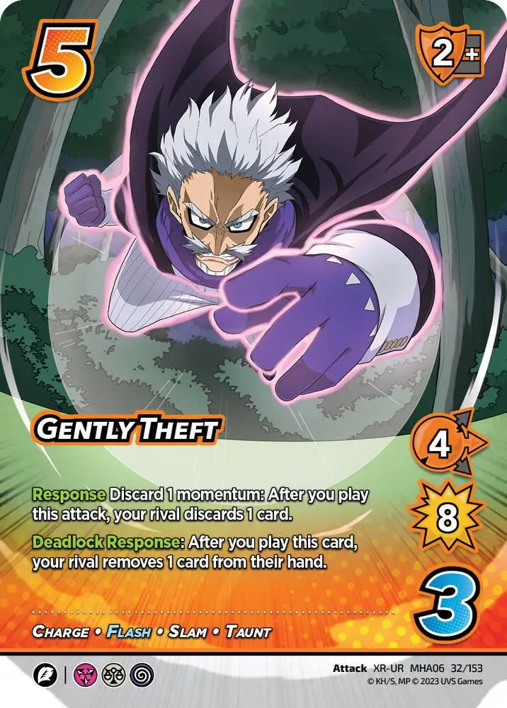 Gently Theft (XR) card front