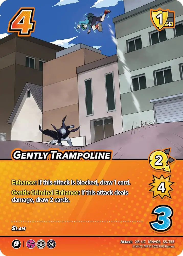 Gently Trampoline (XR) card front
