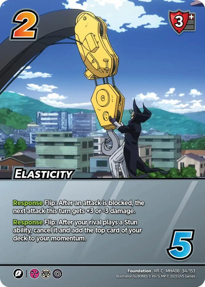 Elasticity (XR) card front