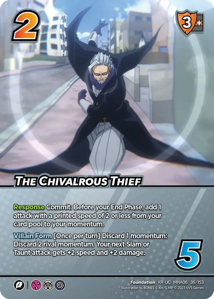 The Chivalrous Thief (XR) card front