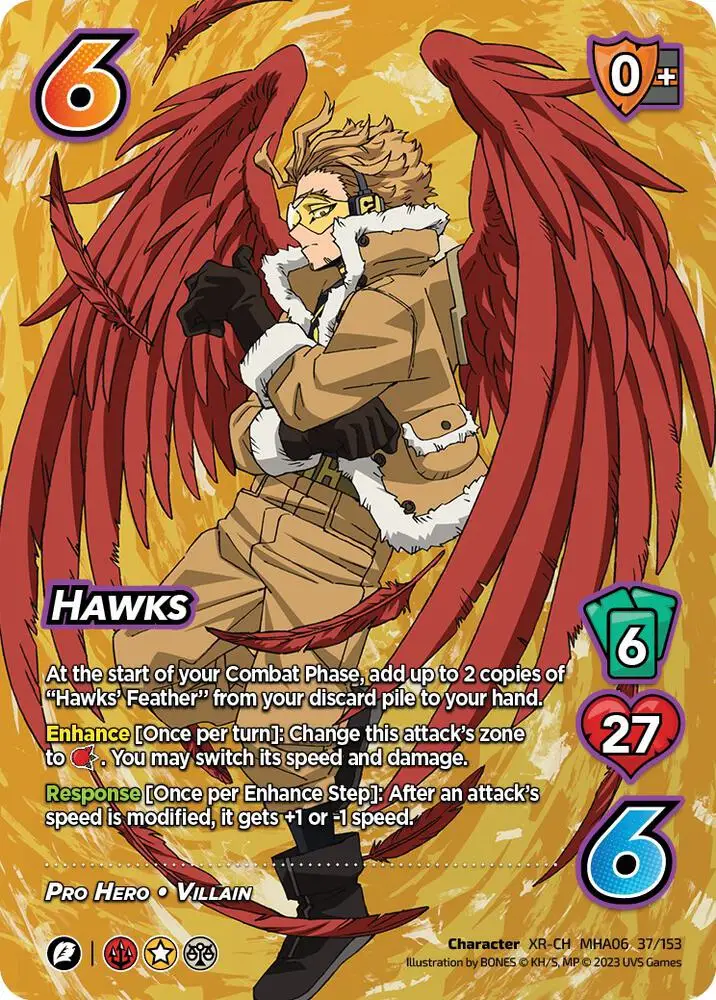 Hawks (XR) card front