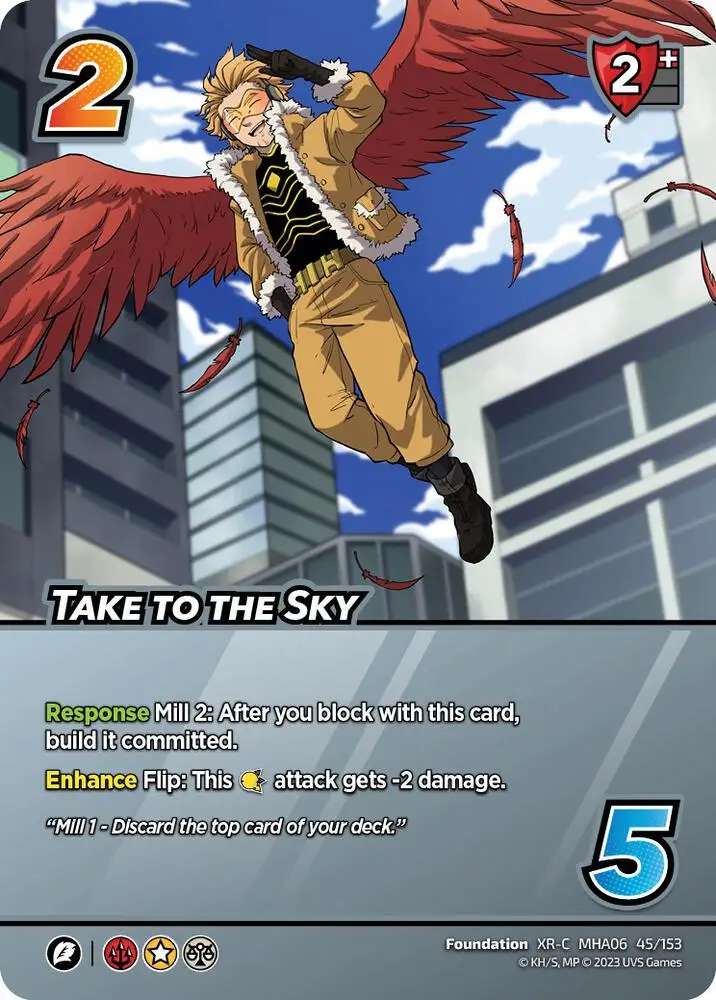 Take to the Sky (XR) card front