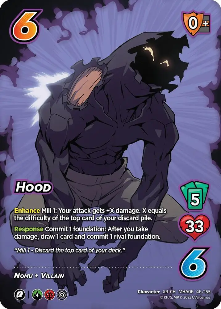 Hood (XR) card front