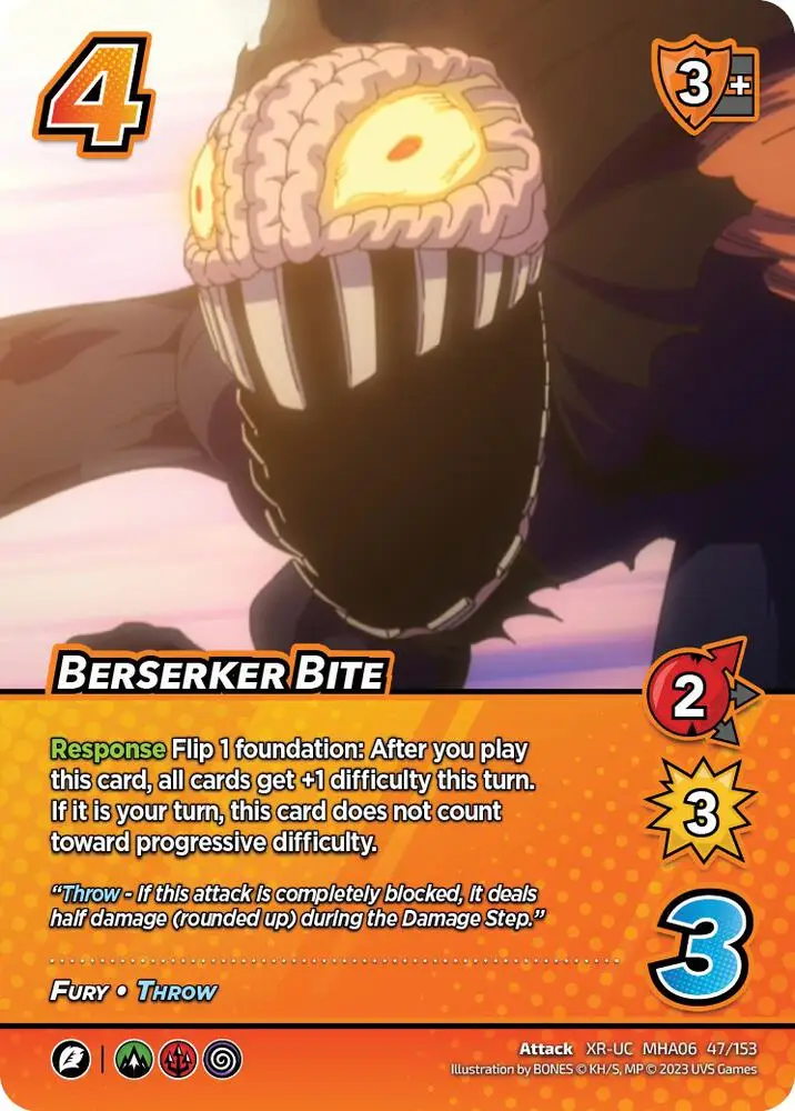 Berserker Bite (XR) card front