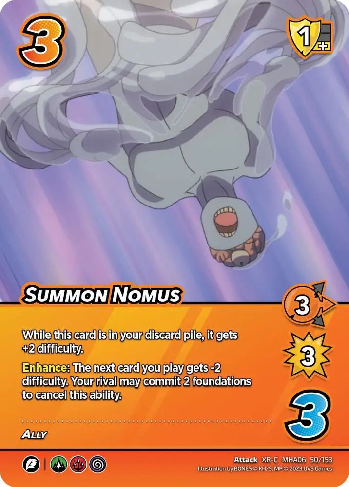 Summon Nomus (XR) card front