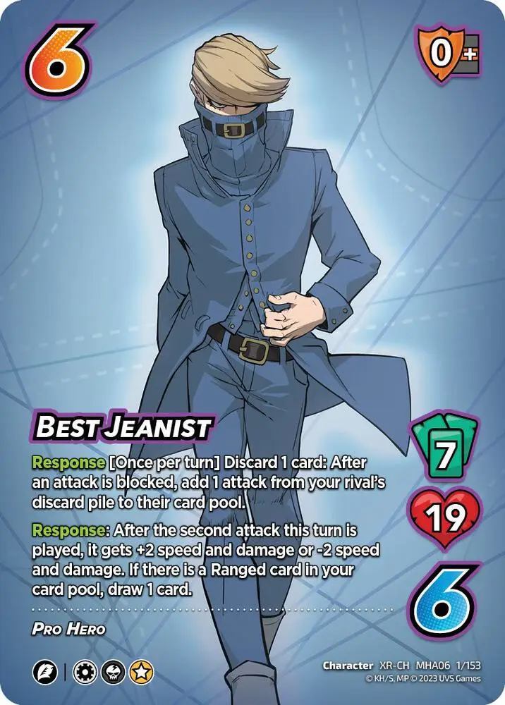 Best Jeanist (XR) card front