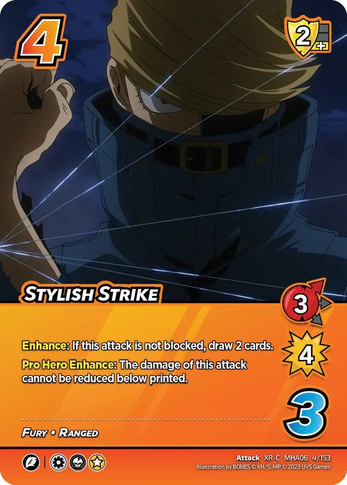 Stylish Strike (XR) card front