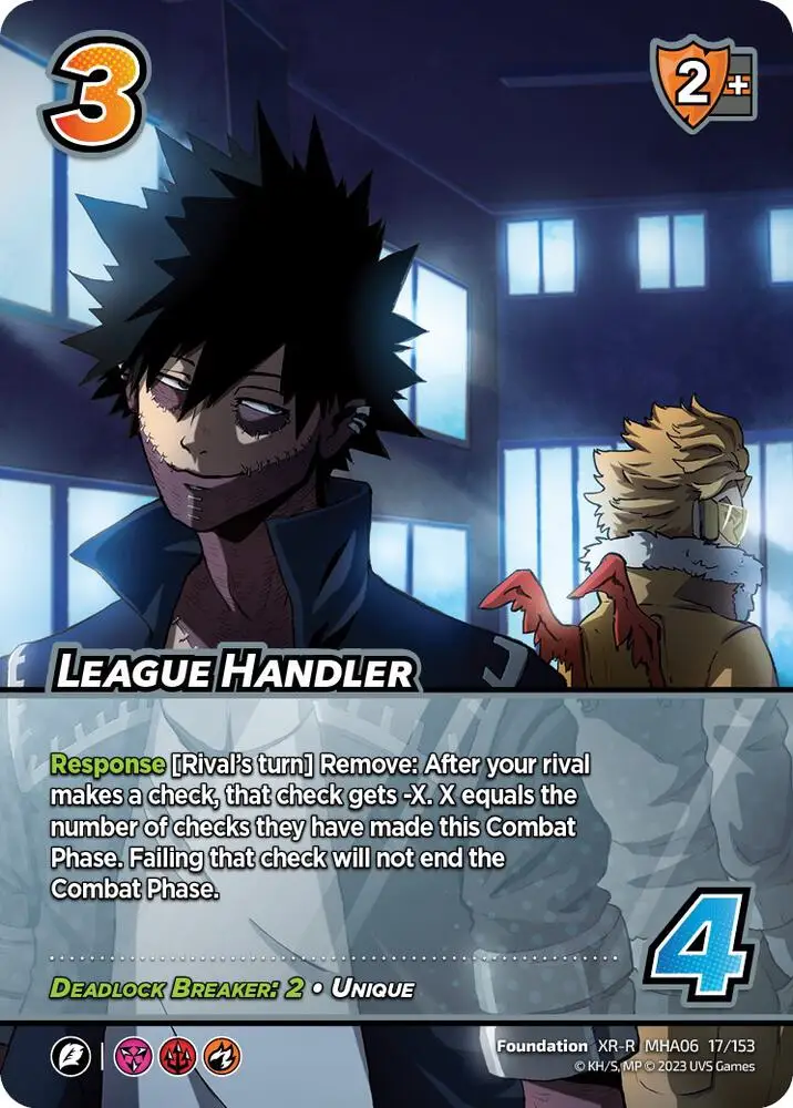 League Handler (XR) card front