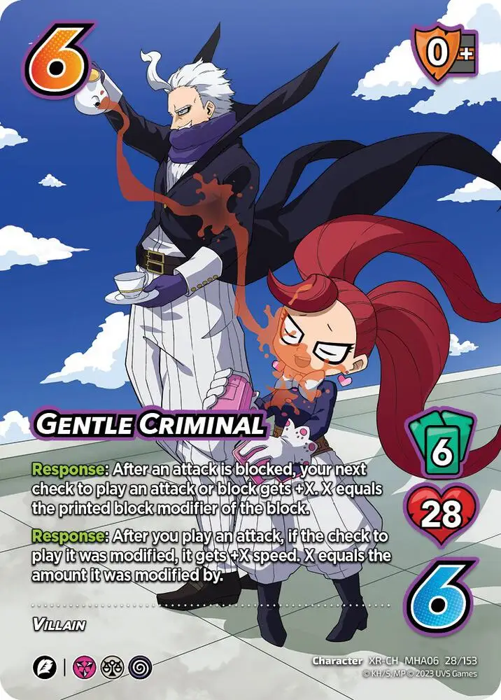 Gentle Criminal (XR) card front