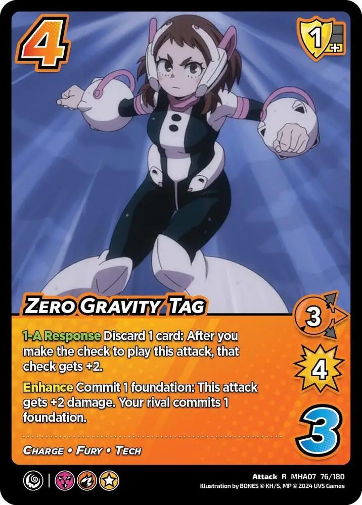 Zero Gravity Tag card front