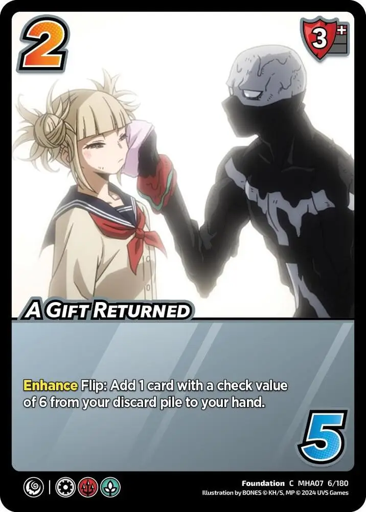 A Gift Returned card front