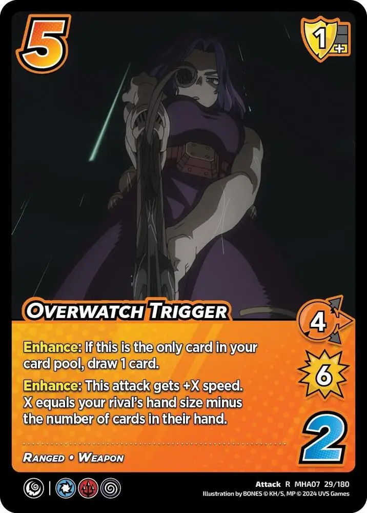 Overwatch Trigger card front