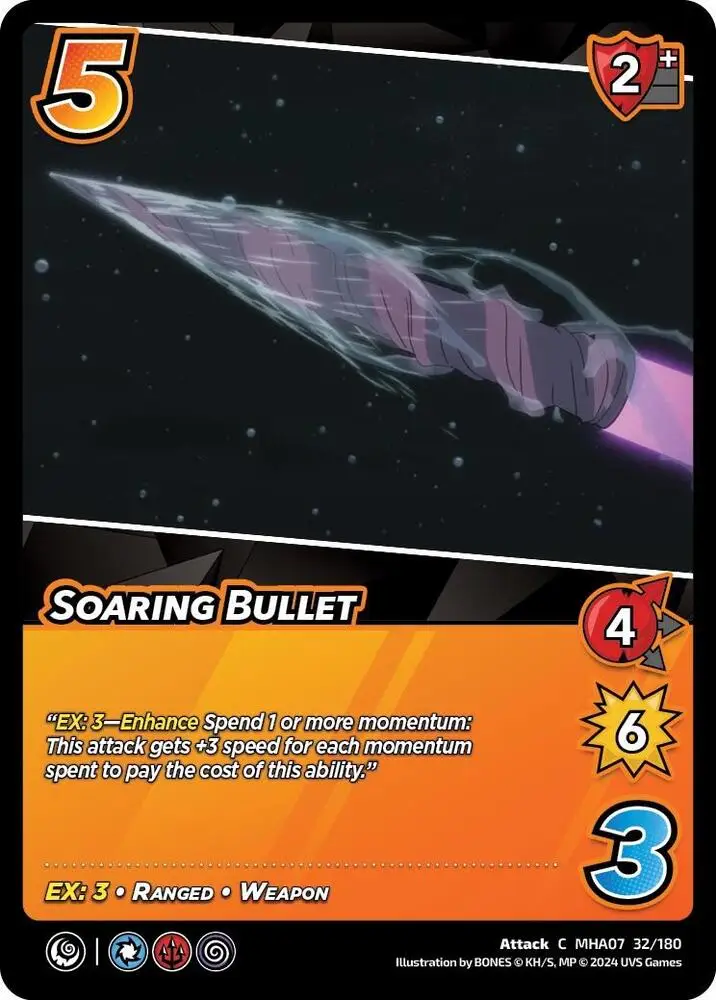 Soaring Bullet card front