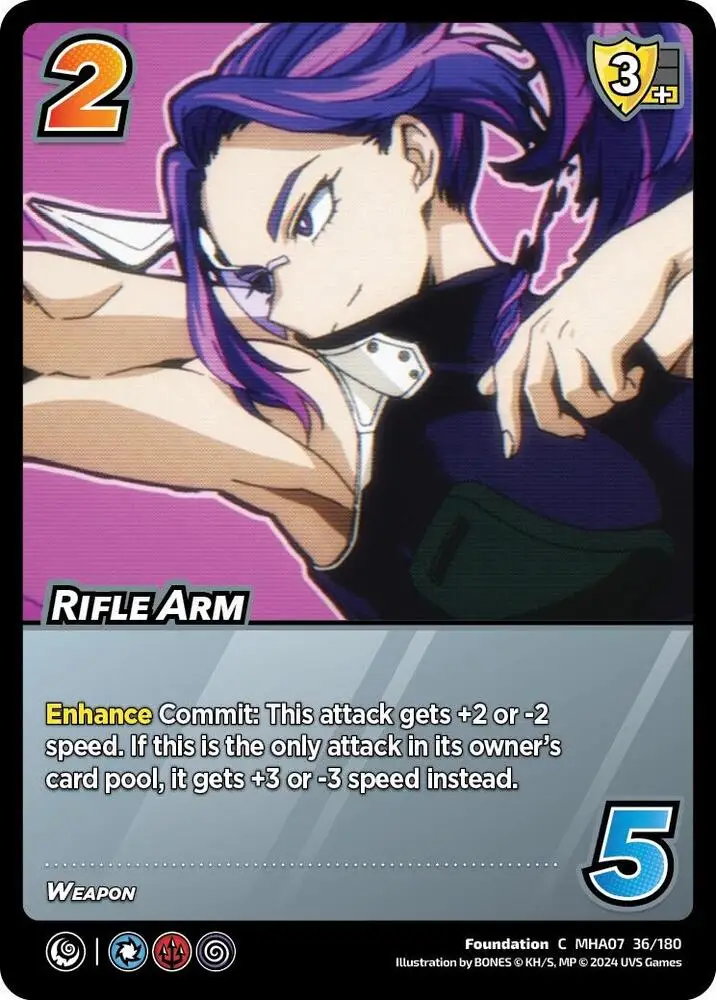 Rifle Arm card front