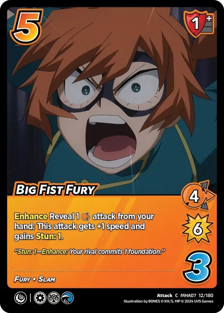 Big Fist Fury card front