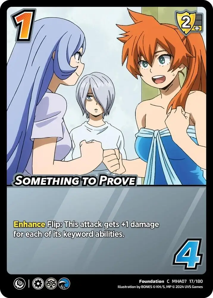 Something to Prove card front